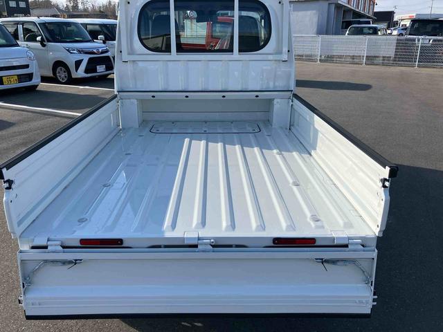 ハイゼットトラックジャンボスタンダード４ＷＤ　ＣＶＴ　６６０ｃｃ　衝突被害軽減ブレーキ　横滑り防止装置　ＡＢＳ　運転席・助手席エアバッグ　マニュアルエアコン　パワーステアリング　アイドリングストップ　大型乗降用アシストグリップ（福島県）の中古車