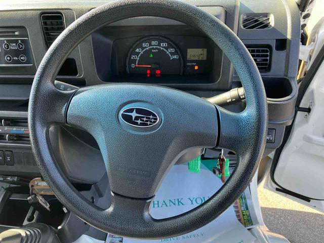 サンバートラックグランドキャブ　４ＷＤ　５速マニュアルパートタイム４ＷＤ　デフロック　５速マニュアル　６６０ｃｃ　運転席・助手席エアバッグ　ＥＴＣ車載器　荷台作業灯　キーレスエントリー　荷台ゴムマット（福島県）の中古車