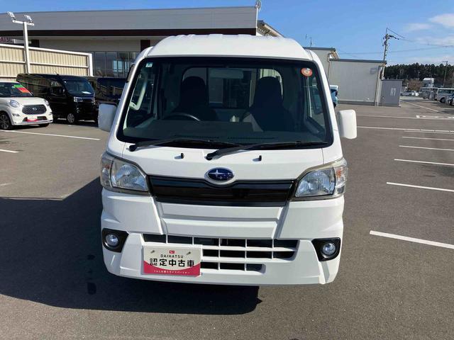 サンバートラックグランドキャブ　４ＷＤ　５速マニュアルパートタイム４ＷＤ　デフロック　５速マニュアル　６６０ｃｃ　運転席・助手席エアバッグ　ＥＴＣ車載器　荷台作業灯　キーレスエントリー　荷台ゴムマット（福島県）の中古車