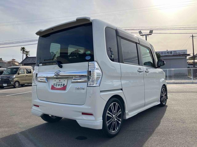 タントカスタムＲＳ　トップエディションＳＡII　ターボ２ＷＤ　ＣＶＴ　ターボ　６６０ｃｃ　ナビ　バックモニター　ドライブレコーダー　両側電動スライドドア　衝突被害軽減ブレーキ　横滑り防止装置　ＡＢＳ　アイドリングストップ　プッシュボタンスタート（福島県）の中古車