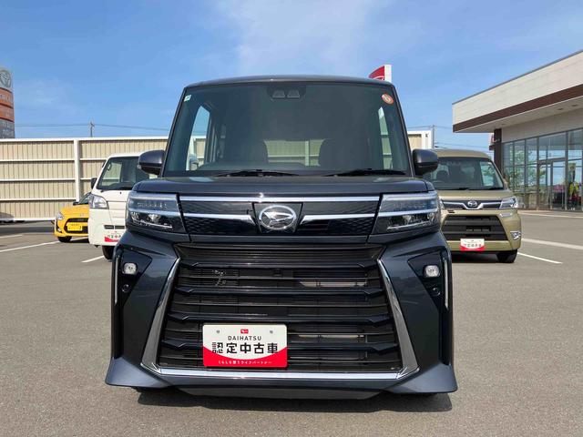 タントカスタムＲＳリミテッド２ＷＤ　６６０ｃｃ　ターボ　衝突被害軽減ブレーキ　横滑り防止装置　ＡＢＳ　アイドリングストップ　プッシュボタンスタート　両側電動スライドドア　ディスプレイオーディオ　バックモニター（福島県）の中古車
