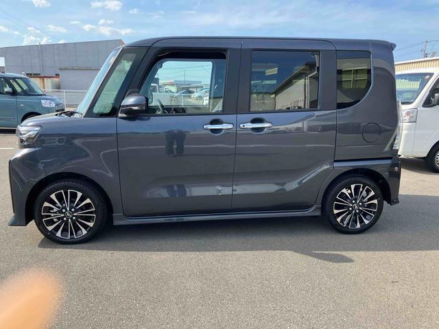 タントカスタムＲＳリミテッド２ＷＤ　６６０ｃｃ　ターボ　衝突被害軽減ブレーキ　横滑り防止装置　ＡＢＳ　アイドリングストップ　プッシュボタンスタート　両側電動スライドドア　ディスプレイオーディオ　バックモニター（福島県）の中古車