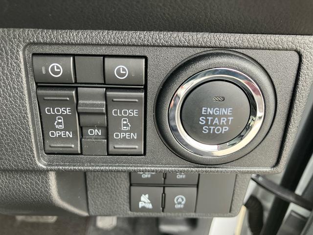 ムーヴキャンバスストライプスG2WD CVT 660cc 衝突被害軽減ブレーキ 横滑り防止機能 前席シートヒーター 電動パーキングブレーキ 両側電動スライドドア プッシュボタンスタート オートライト LEDヘッドライト(福島県)の中古車