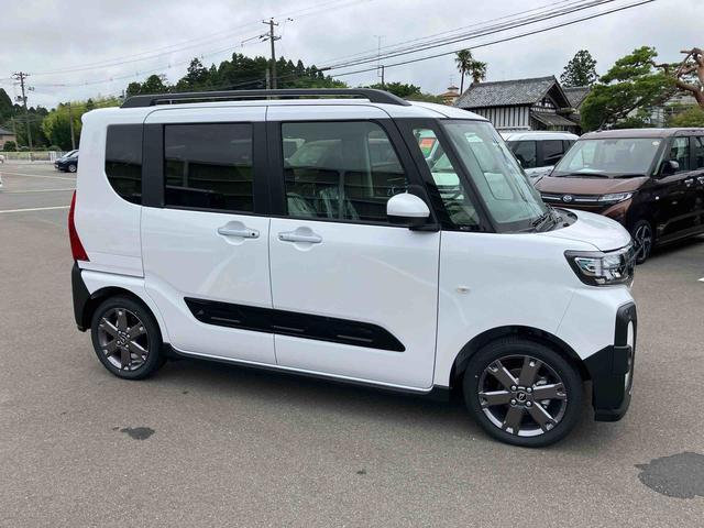 タントファンクロスターボリミテッド2WD CVT 660cc ディスプレイオーディオ バックカメラ ETC車載器 衝突被害軽減ブレーキ 横滑り防止機能 両側電動スライドドア 前席シートヒーター LEDヘッドライト(福島県)の中古車