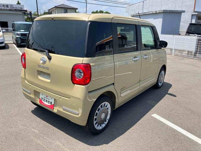 ムーヴキャンバスセオリーＧ２ＷＤ　ＣＶＴ　６６０ｃｃ　ディスプレイオーディオ　バックカメラ　衝突被害軽減ブレーキ　横滑り防止機能　電動パーキングブレーキ　両側電動スライドドア　アイドリングストップ　プッシュボタンスタート（福島県）の中古車