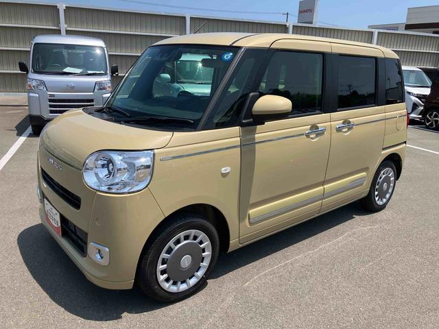 ムーヴキャンバスセオリーＧ２ＷＤ　ＣＶＴ　６６０ｃｃ　ディスプレイオーディオ　バックカメラ　衝突被害軽減ブレーキ　横滑り防止機能　電動パーキングブレーキ　両側電動スライドドア　アイドリングストップ　プッシュボタンスタート（福島県）の中古車