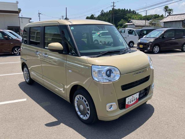 ムーヴキャンバスセオリーＧ２ＷＤ　ＣＶＴ　６６０ｃｃ　ディスプレイオーディオ　バックカメラ　衝突被害軽減ブレーキ　横滑り防止機能　電動パーキングブレーキ　両側電動スライドドア　アイドリングストップ　プッシュボタンスタート（福島県）の中古車