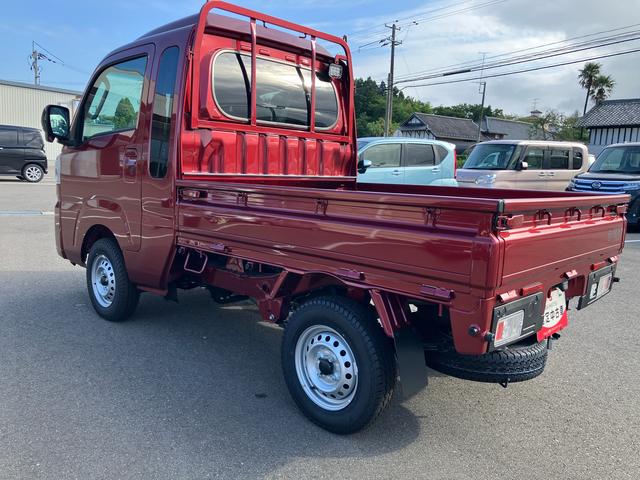 ハイゼットトラックジャンボエクストラ4WD CVT 660cc 衝突被害軽減ブレーキ 横滑り防止機能 コーナーセンサー プッシュボタンスタート 電動格納ドアミラー 荷台作業灯 フォグランプ マニュアルエアコン(福島県)の中古車