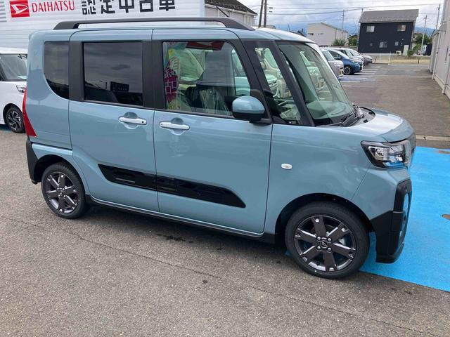 タントファンクロスターボリミテッド４ＷＤ　ＣＶＴ　６６０ｃｃ　ディスプレイオーディオ　パノラマモニター　ＥＴＣ車載器　前席シートヒーター　両側電動スライドドア　クルーズコントロール　衝突被害軽減ブレーキ　横滑り防止機能（福島県）の中古車