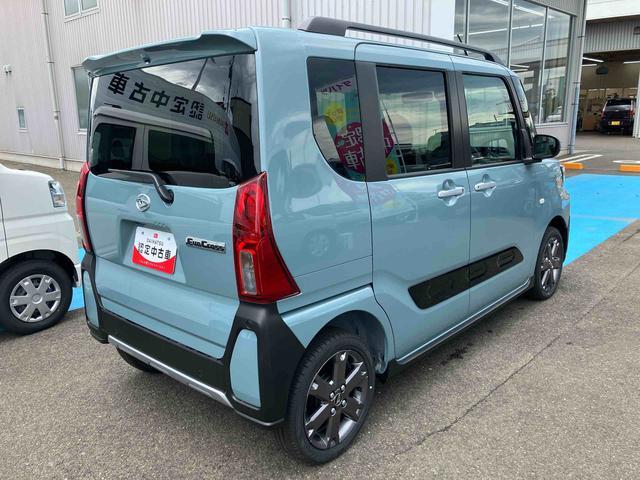 タントファンクロスターボリミテッド４ＷＤ　ＣＶＴ　６６０ｃｃ　ディスプレイオーディオ　パノラマモニター　ＥＴＣ車載器　前席シートヒーター　両側電動スライドドア　クルーズコントロール　衝突被害軽減ブレーキ　横滑り防止機能（福島県）の中古車