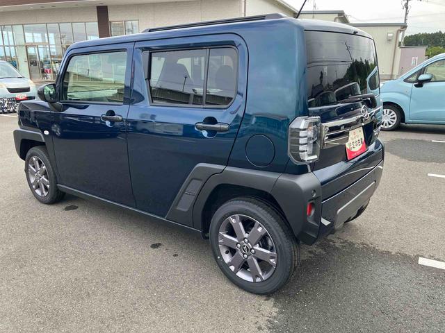 タフトＧターボ　ダーククロムベンチャー２ＷＤ　ＣＶＴ　６６０ｃｃ　ディスプレイオーディオ　バックカメラ　クルーズコントロール　前席シートヒーター　衝突被害軽減ブレーキ　横滑り防止機能　アイドリングストップ　プッシュボタンスタート（福島県）の中古車