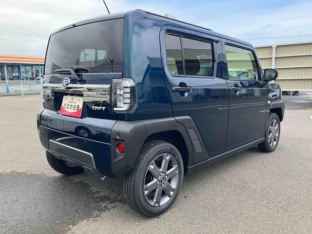 タフトＧターボ　ダーククロムベンチャー２ＷＤ　ＣＶＴ　６６０ｃｃ　ディスプレイオーディオ　バックカメラ　クルーズコントロール　前席シートヒーター　衝突被害軽減ブレーキ　横滑り防止機能　アイドリングストップ　プッシュボタンスタート（福島県）の中古車