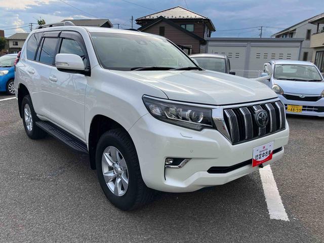 ランドクルーザープラドＴＸ４ＷＤ　ＣＶＴ　２８００ｃｃ　ナビ　バックカメラ　横滑り防止機能　コーナーセンサー　ダウンヒルアシストコントロール　プッシュボタンスタート　ＬＥＤヘッドライト　フォグランプ（福島県）の中古車