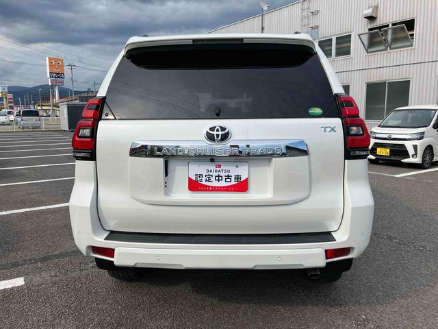 ランドクルーザープラドＴＸ４ＷＤ　ＣＶＴ　２８００ｃｃ　ナビ　バックカメラ　横滑り防止機能　コーナーセンサー　ダウンヒルアシストコントロール　プッシュボタンスタート　ＬＥＤヘッドライト　フォグランプ（福島県）の中古車