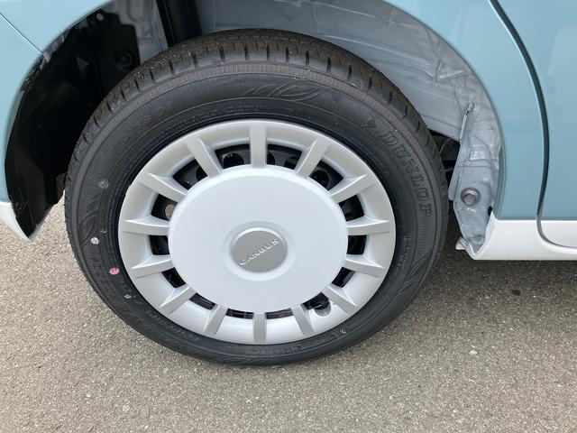 ムーヴキャンバスストライプスＧ２ＷＤ　ＣＶＴ　６６０ｃｃ　衝突被害軽減ブレーキ　横滑り防止機能　電動パーキングブレーキ　両側電動スライドドア　運転席・助手席エアバック　サイドエアバック　アイドリングストップ（福島県）の中古車