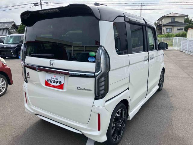 N−BOXカスタムG・EXターボホンダセンシング2WD CVT 660cc ナビ バックカメラ ETC車載器 両側電動スライドドア 衝突被害軽減ブレーキ 横滑り防止機能 プッシュボタンスタート LEDヘッドライト フォグランプ(福島県)の中古車