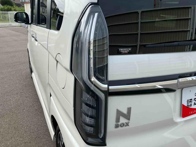 N−BOXカスタムG・EXターボホンダセンシング2WD CVT 660cc ナビ バックカメラ ETC車載器 両側電動スライドドア 衝突被害軽減ブレーキ 横滑り防止機能 プッシュボタンスタート LEDヘッドライト フォグランプ(福島県)の中古車