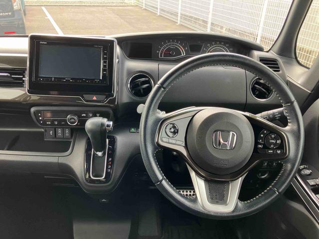 N−BOXカスタムG・EXターボホンダセンシング2WD CVT 660cc ナビ バックカメラ ETC車載器 両側電動スライドドア 衝突被害軽減ブレーキ 横滑り防止機能 プッシュボタンスタート LEDヘッドライト フォグランプ(福島県)の中古車