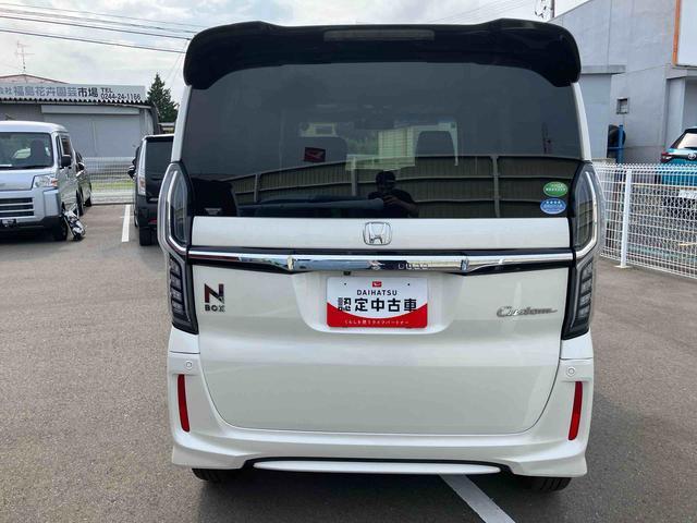 N−BOXカスタムG・EXターボホンダセンシング2WD CVT 660cc ナビ バックカメラ ETC車載器 両側電動スライドドア 衝突被害軽減ブレーキ 横滑り防止機能 プッシュボタンスタート LEDヘッドライト フォグランプ(福島県)の中古車