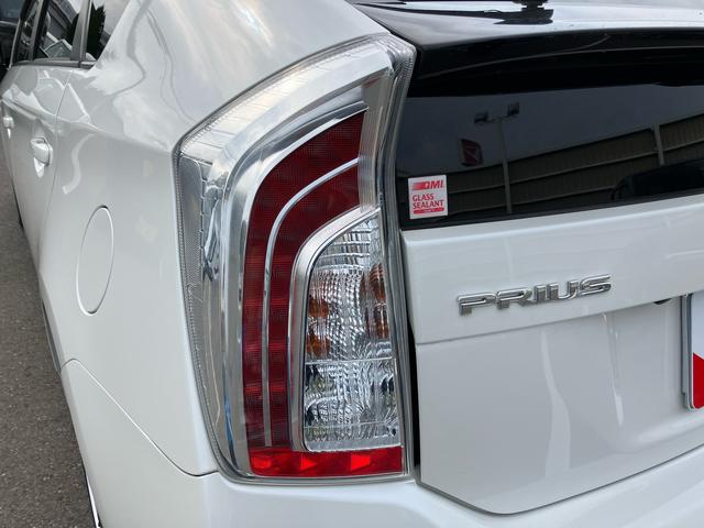 プリウスGツーリングセレクション2WD CVT 1800cc 7インチナビ バックカメラ ETC車載器 オートライト プッシュボタンスタート オートエアコン 電動格納ドアミラー LEDヘッドライト 社外アルミホイール(福島県)の中古車
