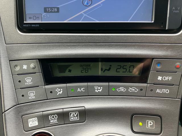 プリウスGツーリングセレクション2WD CVT 1800cc 7インチナビ バックカメラ ETC車載器 オートライト プッシュボタンスタート オートエアコン 電動格納ドアミラー LEDヘッドライト 社外アルミホイール(福島県)の中古車