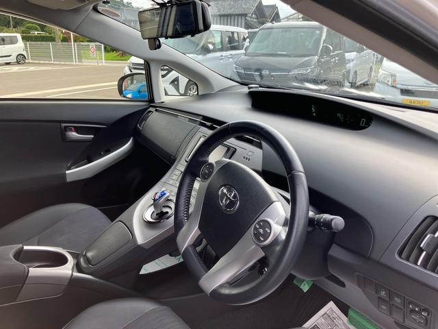 プリウスGツーリングセレクション2WD CVT 1800cc 7インチナビ バックカメラ ETC車載器 オートライト プッシュボタンスタート オートエアコン 電動格納ドアミラー LEDヘッドライト 社外アルミホイール(福島県)の中古車