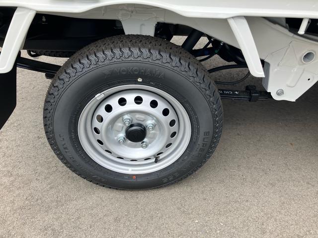 ハイゼットトラックジャンボエクストラ4WD MT 届出済み未使用車 9インチディスプレイオーディオ 荷台作業灯 バックカメラ 電動格納ミラー オートライト 衝突回避支援ブレーキ アイドリングストップ 横滑り防止 センターデフロック(福島県)の中古車