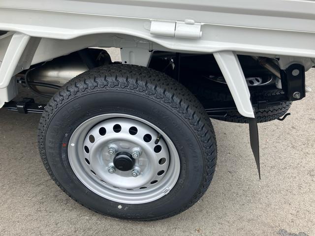 ハイゼットトラックジャンボエクストラ4WD MT 届出済み未使用車 9インチディスプレイオーディオ 荷台作業灯 バックカメラ 電動格納ミラー オートライト 衝突回避支援ブレーキ アイドリングストップ 横滑り防止 センターデフロック(福島県)の中古車