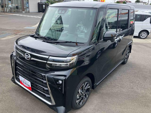 タントカスタムXリミテッド2WD 届出済み未使用車 9インチディスプレイオーディオ 純正アルミホイール パノラマモニター ETC LEDライト 運転席・助手席シートヒーター 両側スライドドア クルーズコントロール(福島県)の中古車