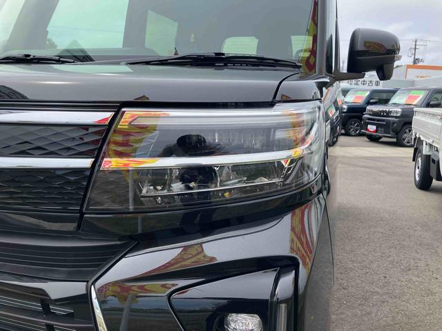 タントカスタムXリミテッド2WD 届出済み未使用車 9インチディスプレイオーディオ 純正アルミホイール パノラマモニター ETC LEDライト 運転席・助手席シートヒーター 両側スライドドア クルーズコントロール(福島県)の中古車