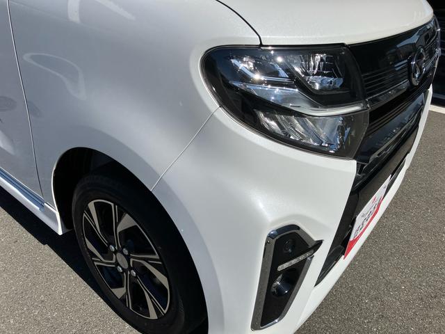 タントカスタムＸ２ＷＤ　ＣＶＴ　両側電動スライドドア　衝突被害軽減ブレーキ　横滑り防止装置　ＡＢＳ　アイドリングストップ　プッシュボタンスタート　パノラマモニター対応カメラ　オートエアコン　前席シートヒーター（福島県）の中古車