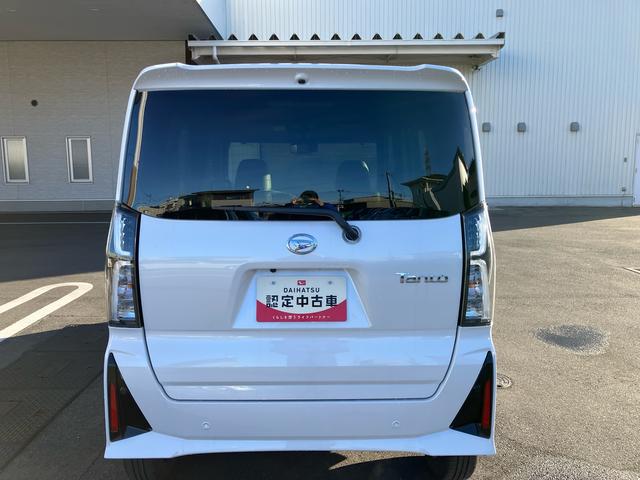 タントカスタムＸ２ＷＤ　ＣＶＴ　衝突被害軽減ブレーキ　横滑り防止装置　ＡＢＳ　両側電動スライドドア　アイドリングストップ　プッシュボタンスタート　オートエアコン　ベンチシート　純正アルミホイール　届出済未使用車（福島県）の中古車