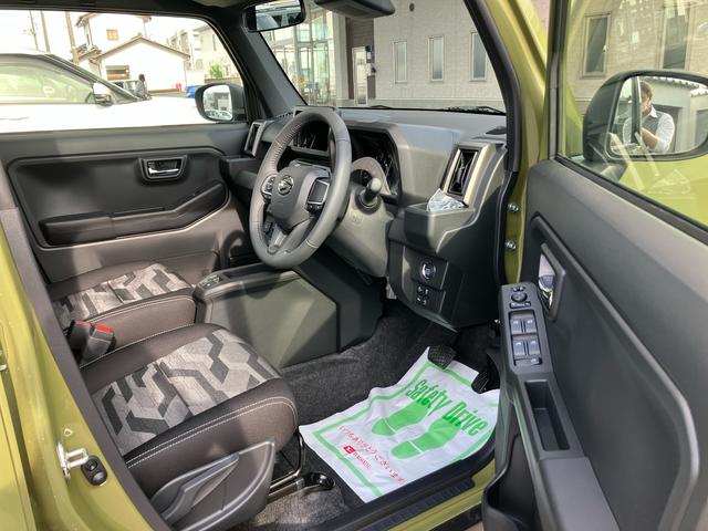 タフトＧ　クロムベンチャー４ＷＤ　６６０ｃｃ　スカイフィールトップ　衝突被害軽減ブレーキ　横滑り防止装置　ＡＢＳ　アイドリングストップ　プッシュボタンスタート　スマートキー　シートヒーター　オートエアコン　届出済未使用車（福島県）の中古車