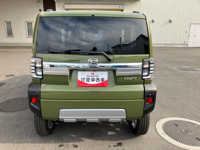 タフトＧ　クロムベンチャー４ＷＤ　６６０ｃｃ　スカイフィールトップ　衝突被害軽減ブレーキ　横滑り防止装置　ＡＢＳ　アイドリングストップ　プッシュボタンスタート　スマートキー　シートヒーター　オートエアコン　届出済未使用車（福島県）の中古車