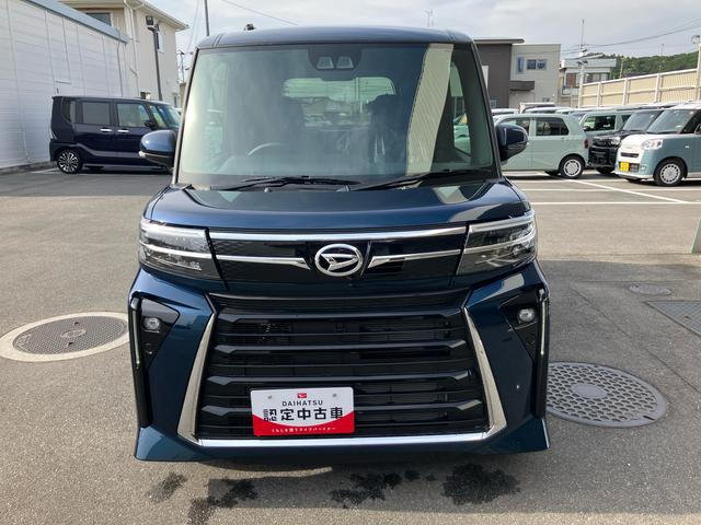 タントカスタムＲＳ２ＷＤ　ＣＶＴ　６６０ｃｃ　ターボ　衝突被害軽減ブレーキ　横滑り防止装置　ＡＢＳ　アイドリングストップ　プッシュボタンスタート　オートエアコン　ベンチシート　両側電動スライドドア　届出済未使用車（福島県）の中古車