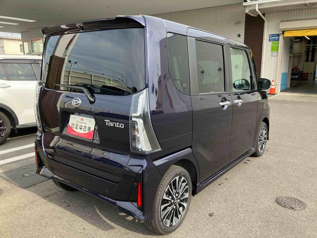 タントカスタムＲＳ２ＷＤ　ＣＶＴ　６６０ｃｃ　ターボ　衝突被害軽減ブレーキ　横滑り防止装置　ＡＢＳ　両側電動スライドドア　アイドリングストップ　プッシュボタンスタート　スマートキー　オートエアコン　ベンチシート（福島県）の中古車