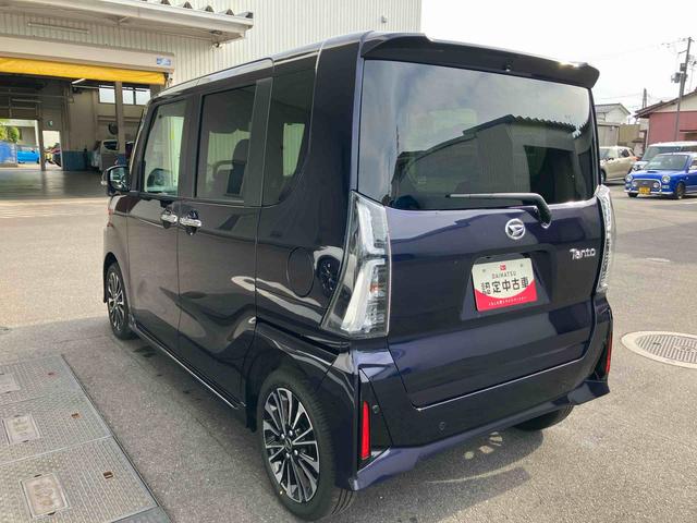 タントカスタムＲＳ２ＷＤ　ＣＶＴ　６６０ｃｃ　ターボ　衝突被害軽減ブレーキ　横滑り防止装置　ＡＢＳ　両側電動スライドドア　アイドリングストップ　プッシュボタンスタート　スマートキー　オートエアコン　ベンチシート（福島県）の中古車