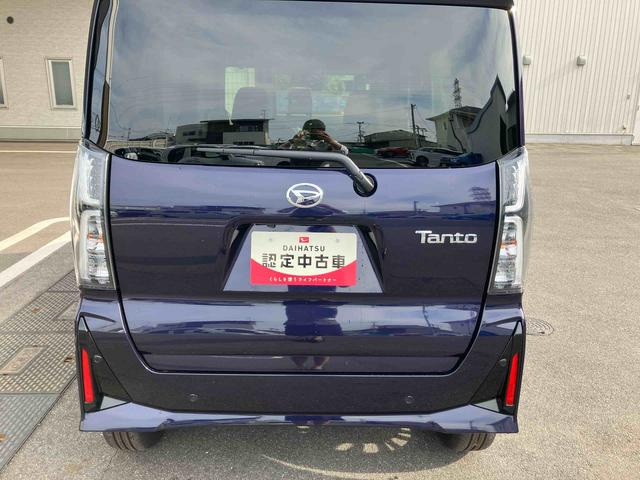タントカスタムＲＳ２ＷＤ　ＣＶＴ　６６０ｃｃ　ターボ　衝突被害軽減ブレーキ　横滑り防止装置　ＡＢＳ　両側電動スライドドア　アイドリングストップ　プッシュボタンスタート　スマートキー　オートエアコン　ベンチシート（福島県）の中古車