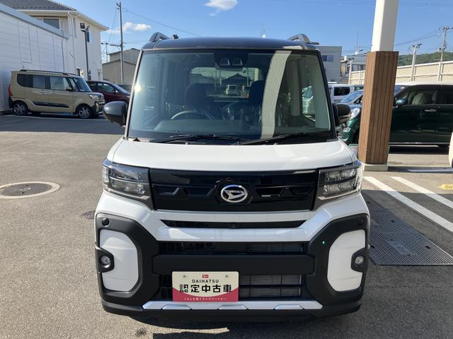 タントファンクロスターボ２ＷＤ　ＣＶＴ　６６０ｃｃ　両側電動スライドドア　衝突被害軽減ブレーキ　横滑り防止装置　ＡＢＳ　アイドリングストップ　プッシュボタンスタート　オートエアコン　ベンチシート　届出済未使用車（福島県）の中古車