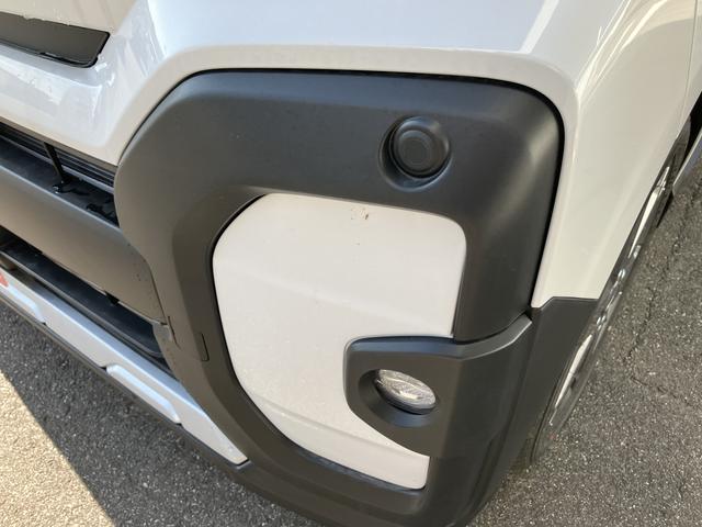 タントファンクロスターボ２ＷＤ　ＣＶＴ　６６０ｃｃ　両側電動スライドドア　衝突被害軽減ブレーキ　横滑り防止装置　ＡＢＳ　アイドリングストップ　プッシュボタンスタート　オートエアコン　ベンチシート　届出済未使用車（福島県）の中古車