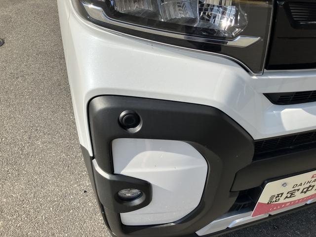 タントファンクロスターボ２ＷＤ　ＣＶＴ　６６０ｃｃ　両側電動スライドドア　衝突被害軽減ブレーキ　横滑り防止装置　ＡＢＳ　アイドリングストップ　プッシュボタンスタート　オートエアコン　ベンチシート　届出済未使用車（福島県）の中古車