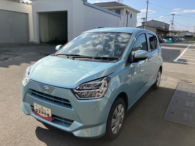 ミライースＸ　ＳＡIII２ＷＤ　ＣＶＴ　６６０ｃｃ　衝突被害軽減ブレーキ　横滑り防止装置　ＡＢＳ　アイドリングストップ　マニュアルエアコン　ナビ用バックカメラ　キーレスエントリー　届出済未使用車（福島県）の中古車