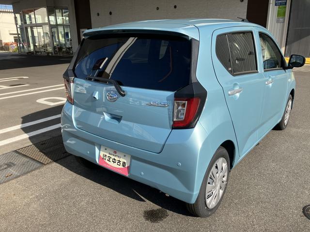 ミライースＸ　ＳＡIII２ＷＤ　ＣＶＴ　６６０ｃｃ　衝突被害軽減ブレーキ　横滑り防止装置　ＡＢＳ　アイドリングストップ　マニュアルエアコン　ナビ用バックカメラ　キーレスエントリー　届出済未使用車（福島県）の中古車