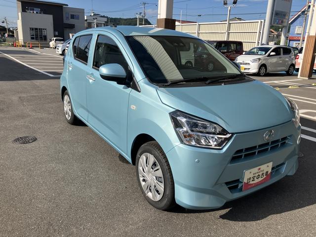 ミライースＸ　ＳＡIII２ＷＤ　ＣＶＴ　６６０ｃｃ　衝突被害軽減ブレーキ　横滑り防止装置　ＡＢＳ　アイドリングストップ　マニュアルエアコン　ナビ用バックカメラ　キーレスエントリー　届出済未使用車（福島県）の中古車