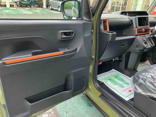 タントファンクロスターボターボ 2WD CVT スマートアシスト シートヒーター コーナーセンサー 電動パーキングブレーキ オートライト オートホールド機能 両側スライドドア アイドリングストップ プッシュボタンスタート(福島県)の中古車