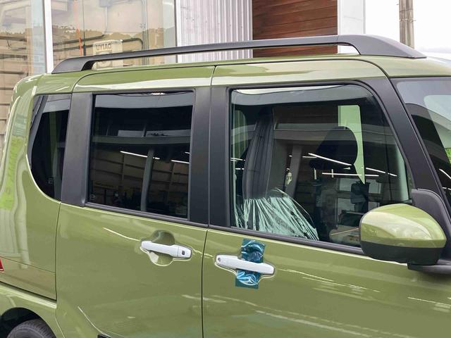 タントファンクロスターボターボ　２ＷＤ　ＣＶＴ　スマートアシスト　シートヒーター　コーナーセンサー　電動パーキングブレーキ　オートライト　オートホールド機能　両側スライドドア　アイドリングストップ　プッシュボタンスタート（福島県）の中古車