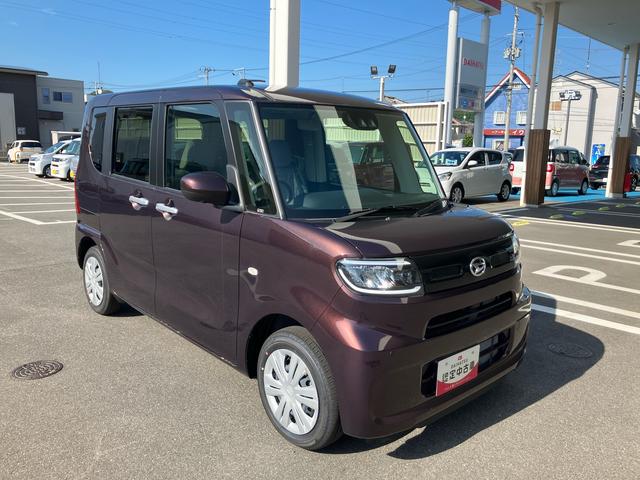 タントＸ２ＷＤ　ＣＶＴ　６６０ｃｃ　両側スライドドア　衝突被害軽減ブレーキ　横滑り防止装置　ＡＢＳ　アイドリングストップ　プッシュボタンスタート　ベンチシート　オートエアコン　届出済未使用車（福島県）の中古車
