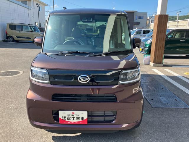 タントＸ２ＷＤ　ＣＶＴ　６６０ｃｃ　両側スライドドア　衝突被害軽減ブレーキ　横滑り防止装置　ＡＢＳ　アイドリングストップ　プッシュボタンスタート　ベンチシート　オートエアコン　届出済未使用車（福島県）の中古車