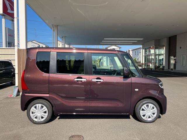タントＸ２ＷＤ　ＣＶＴ　６６０ｃｃ　両側スライドドア　衝突被害軽減ブレーキ　横滑り防止装置　ＡＢＳ　アイドリングストップ　プッシュボタンスタート　ベンチシート　オートエアコン　届出済未使用車（福島県）の中古車