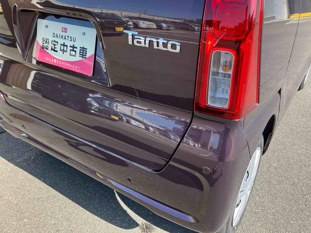 タントＸ２ＷＤ　ＣＶＴ　６６０ｃｃ　両側スライドドア　衝突被害軽減ブレーキ　横滑り防止装置　ＡＢＳ　アイドリングストップ　プッシュボタンスタート　ベンチシート　オートエアコン　届出済未使用車（福島県）の中古車